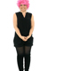 Woman with Pink Wig - VideoHive Item for Sale
