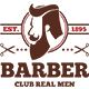 Barber Logo Template, Logo Templates 