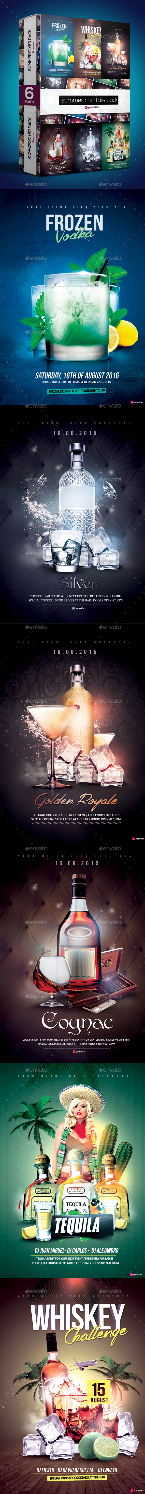 Summer Cocktails Bundle - Clubs & Parties Events