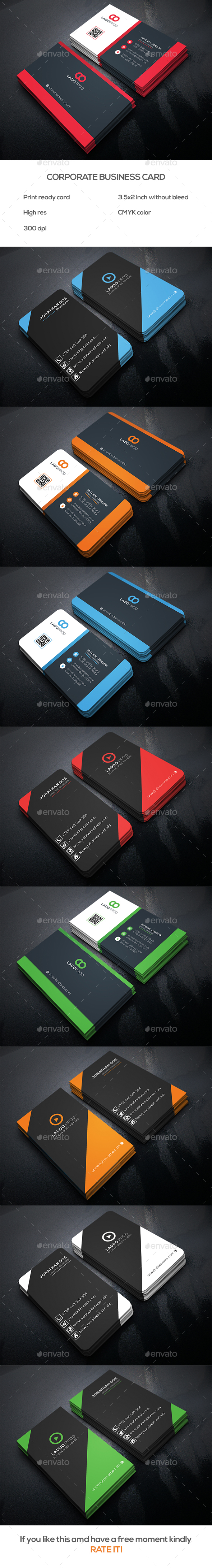 Business Card Bundle - Business Cards Print Templates