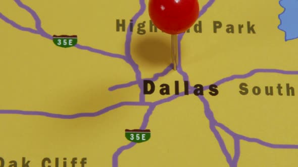 Map Of Dallas Pinned 02