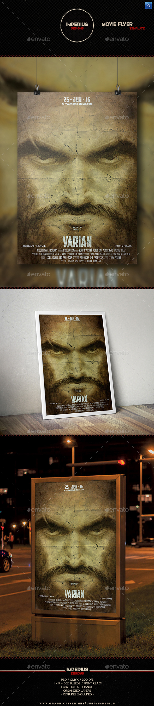 Varian Movie Flyer - Miscellaneous Events
