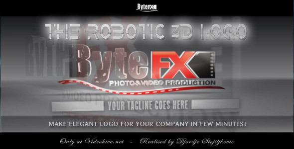The Robotic 3D - VideoHive 1575221