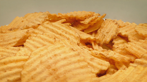 Bowl Of Crinkle Cut Chips alt