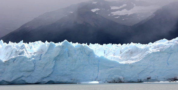 Glacier View From Boat