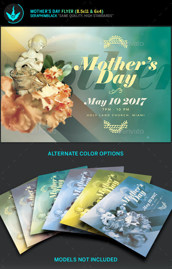 Mother's Day Flyer Template - Events Flyers