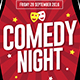 Comedy Night Flyer, Print Templates | GraphicRiver