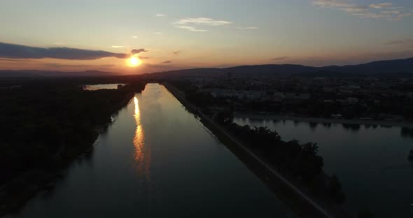 Sunset On Jarun Lake 7 alt