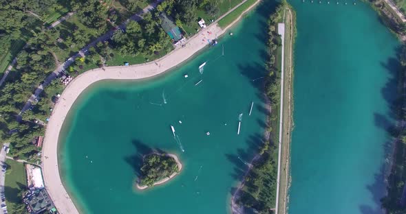 Aerial View Of Wake Park Jarun 5 alt