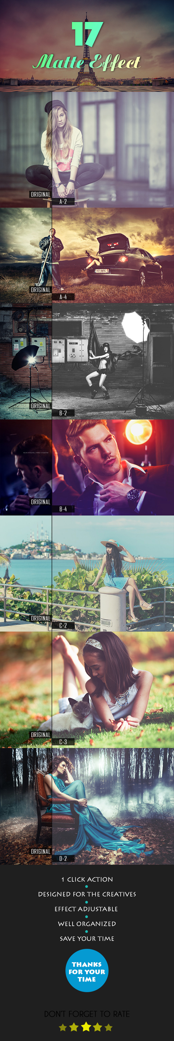 17 Matte Effect - Photo Effects Actions