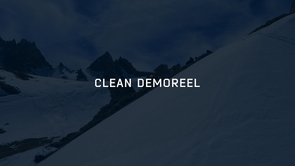 Clean Demo Reel - VideoHive 15759748