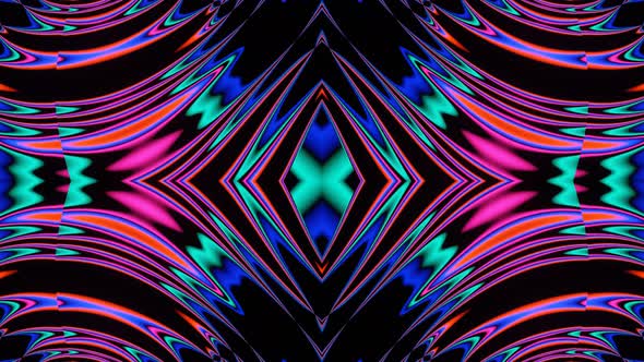 The Background of the Overflow of Colors is Looped Endless alt