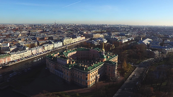 The Buildings Of St. Petersburg City
