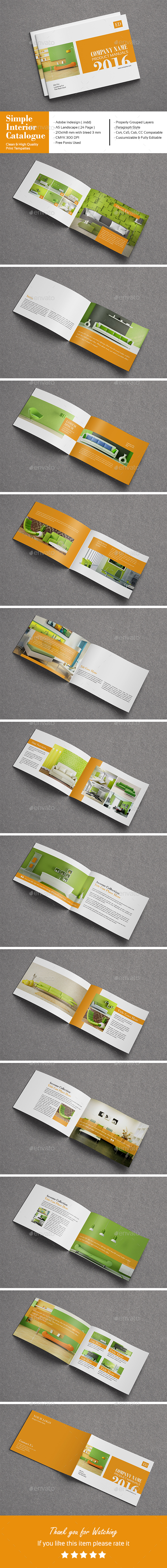 Simple Interior Catalogue - Catalogs Brochures