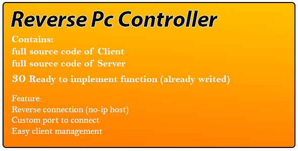 Reverse Pc Controller - CodeCanyon 15764593