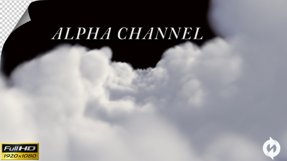 Through the Clouds - Alpha Channel