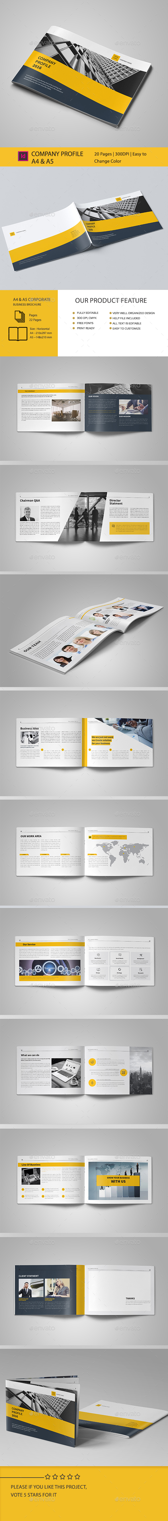 Corporate Business Brochure 20 Pages A5 & A4 - Corporate Brochures