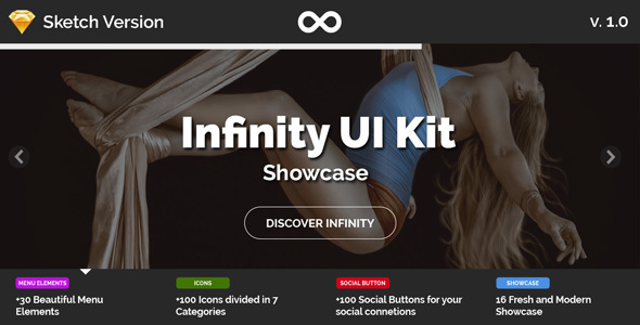 Infinity UI Kit - ThemeForest 15708205