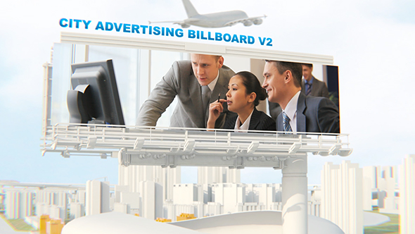 City Advertising Billboard - VideoHive 15773637