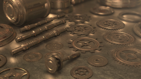 Ancient Machinery V2 Element 3D Pack