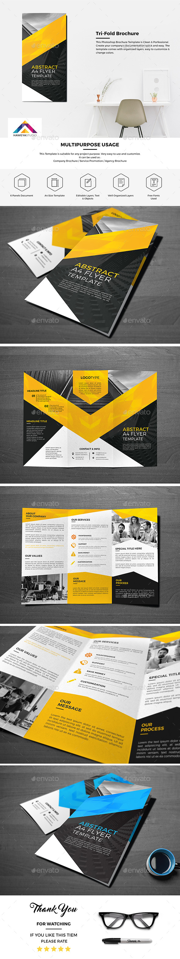 Haweya Tri-Fold Brochure 01 - Corporate Brochures