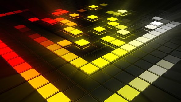 Neon Beat Floor V2 - Colorful Abstract Patern