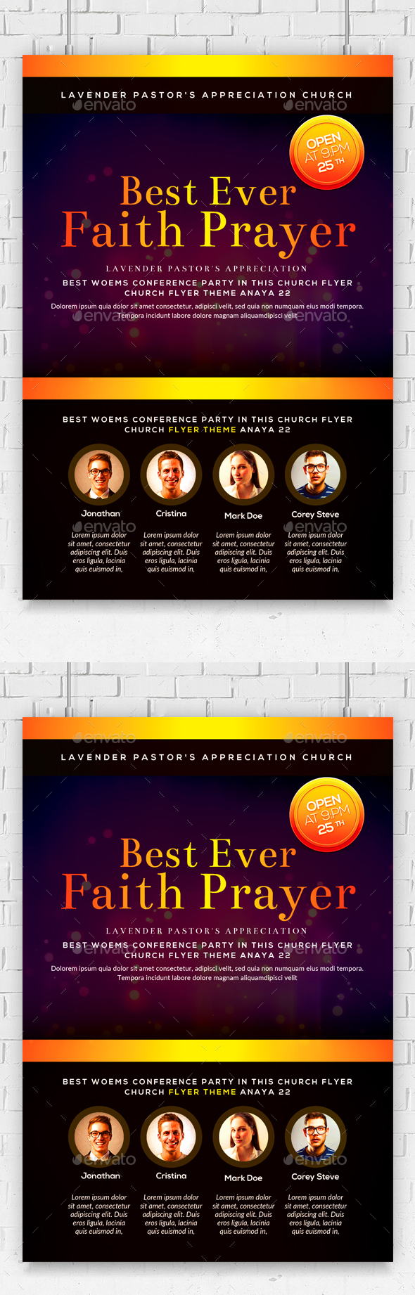 Universal Liberation Church Flyer - Church Flyers