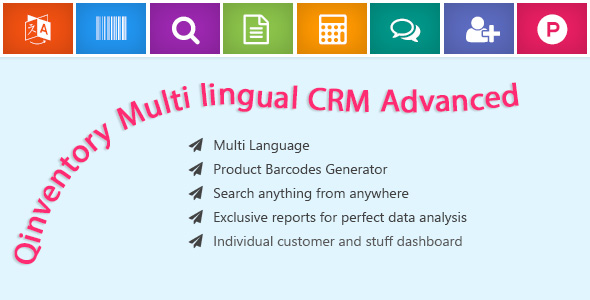 Quantik Multi Lingual CRM Advanced - CodeCanyon Item for Sale