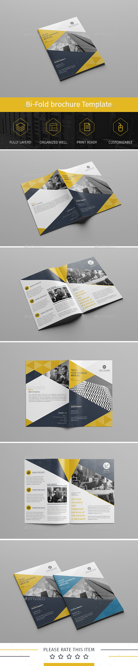 Corporate Bi-fold Brochure-Multipurpose 04 - Corporate Brochures