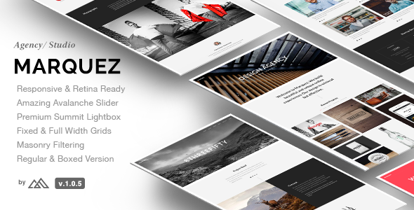 Marquez - A Creative Agency HTML Template - Portfolio Creative