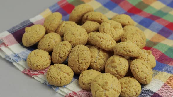 Pepernoten, a Traditional Treat with the Dutch Holiday Sinterklaas. Cookie alt