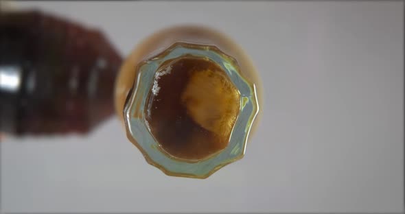 Fill glass with beer.  alt