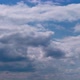 Cumulus Clouds Move in the Blue Sky Cloudscape Timelapse - VideoHive Item for Sale