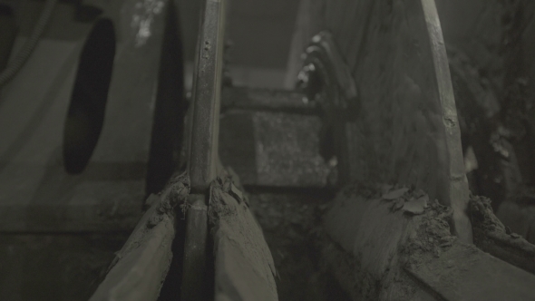 Enrichment Of Copper Ore Inside Of a Copper Processing Industry Plant alt