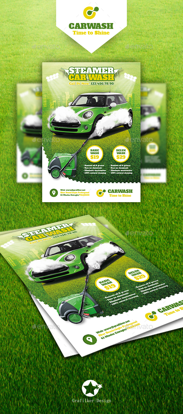 Car Wash Flyer Templates - Corporate Flyers