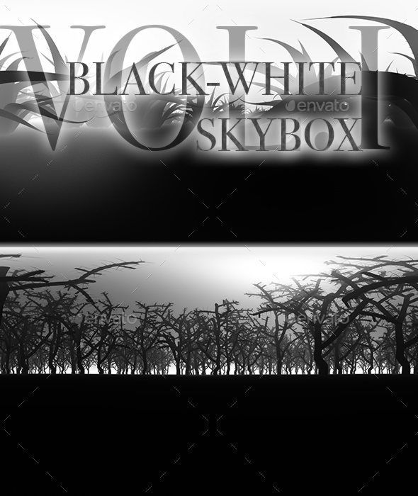 Black-White Skybox Pack - 3Docean 15785602