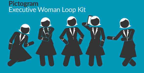 Pictogram Executive Woman Loop Kit