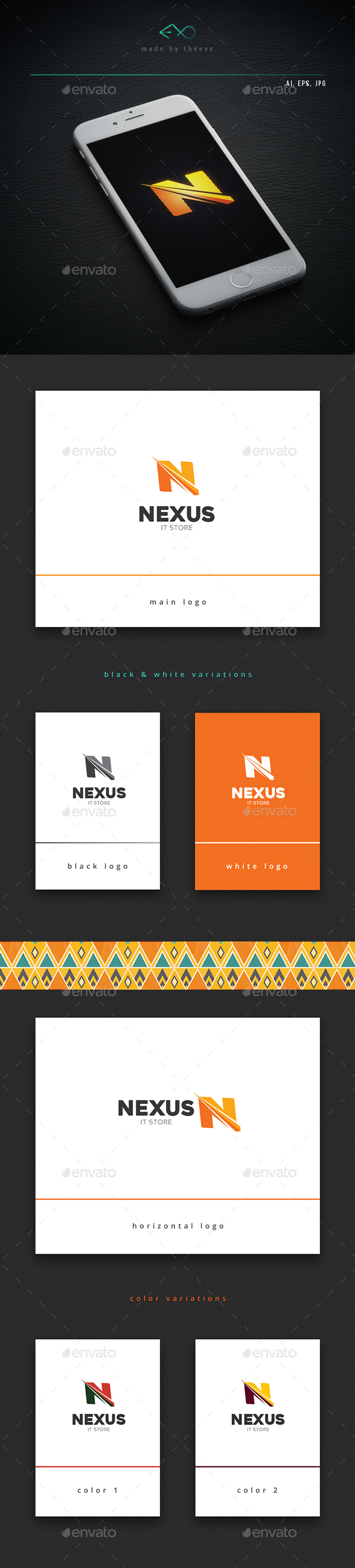 Nexus - Letters Logo Templates