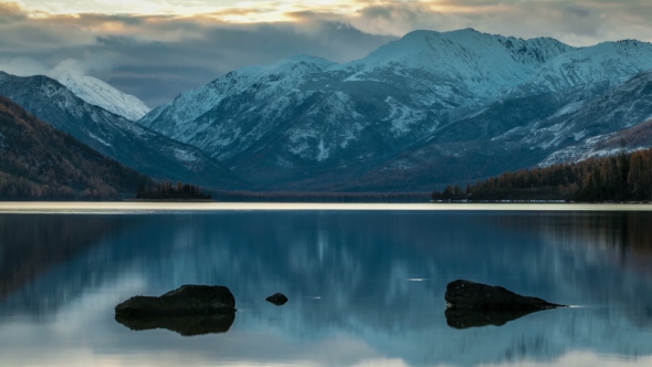 Mountain Lake Landscape
