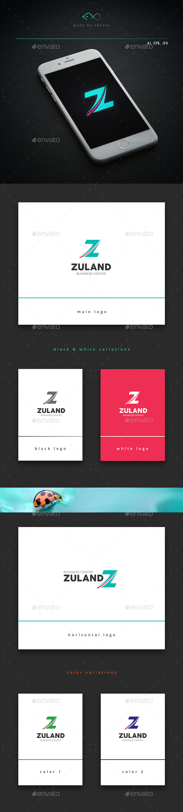 Zuland - Letters Logo Templates