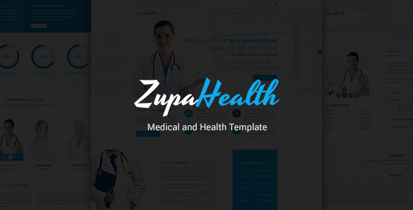 ZupaHealth - Medical - ThemeForest 14220320