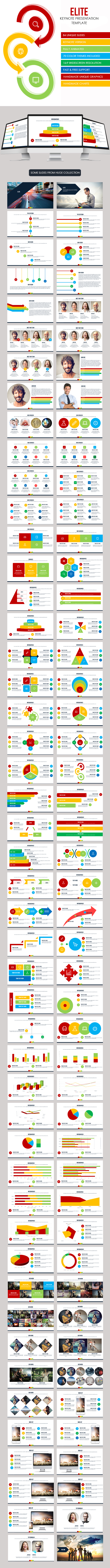 Elite - Multipurpose Keynote Template - Business Keynote Templates