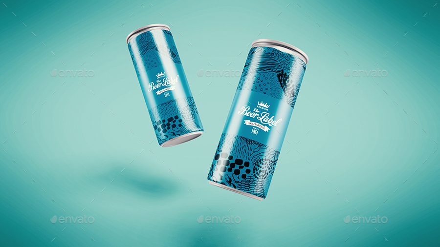 Download Can Mock-up / Energy Drink Soda by Greenais | GraphicRiver