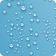 Transparent Water Drops Movement - V2