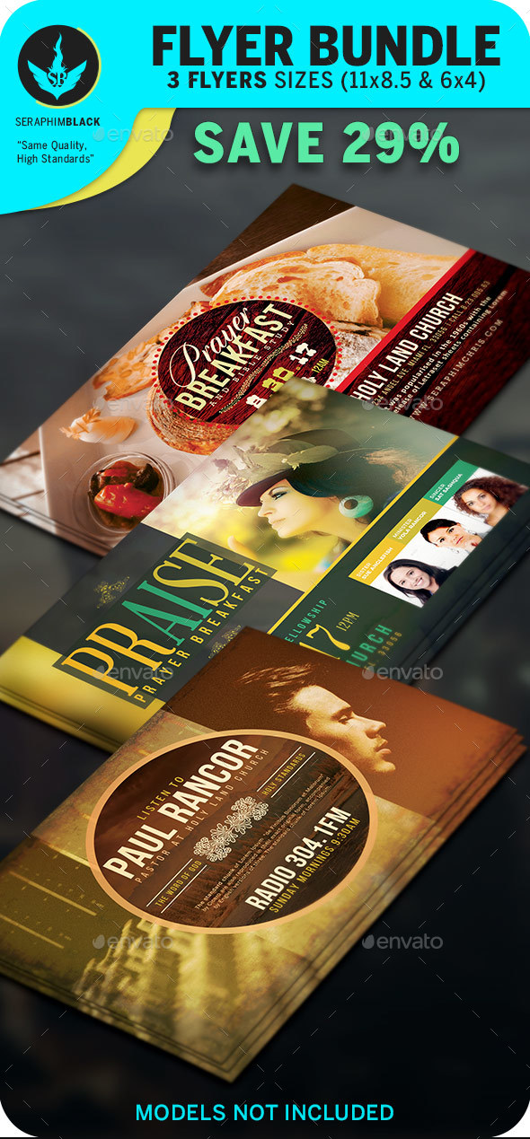 Church Flyer Bundle 3 - Church Flyers