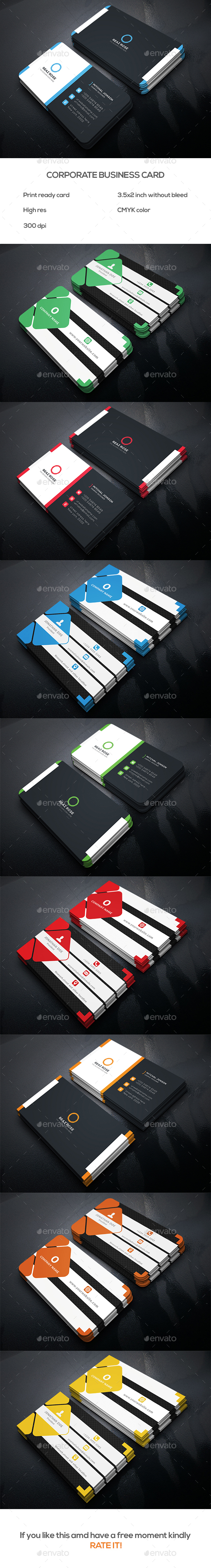 Business Card Bundle - Business Cards Print Templates