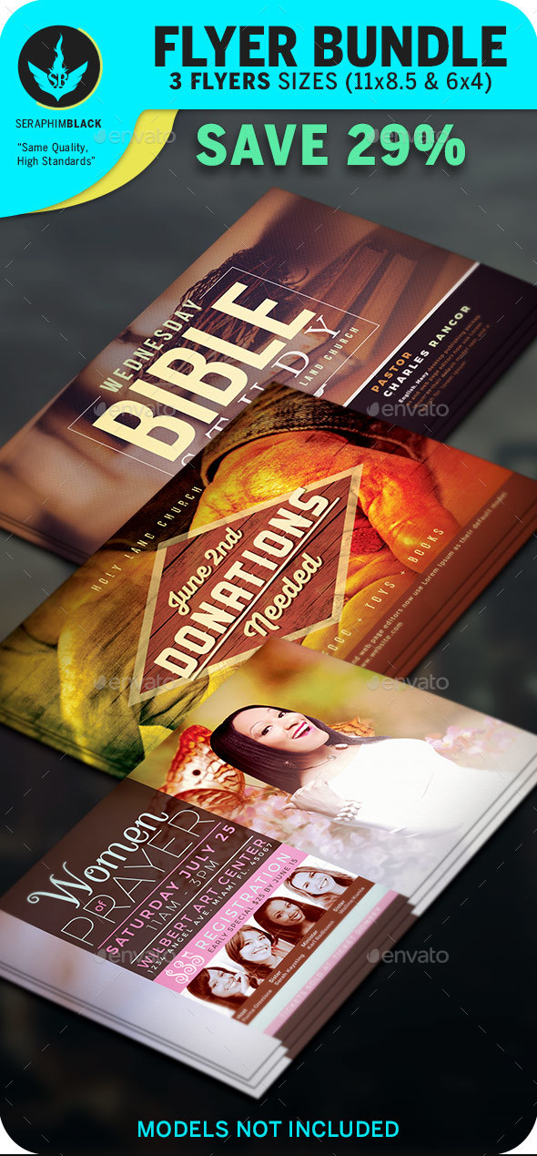 Church Flyer Bundle 5 - Church Flyers