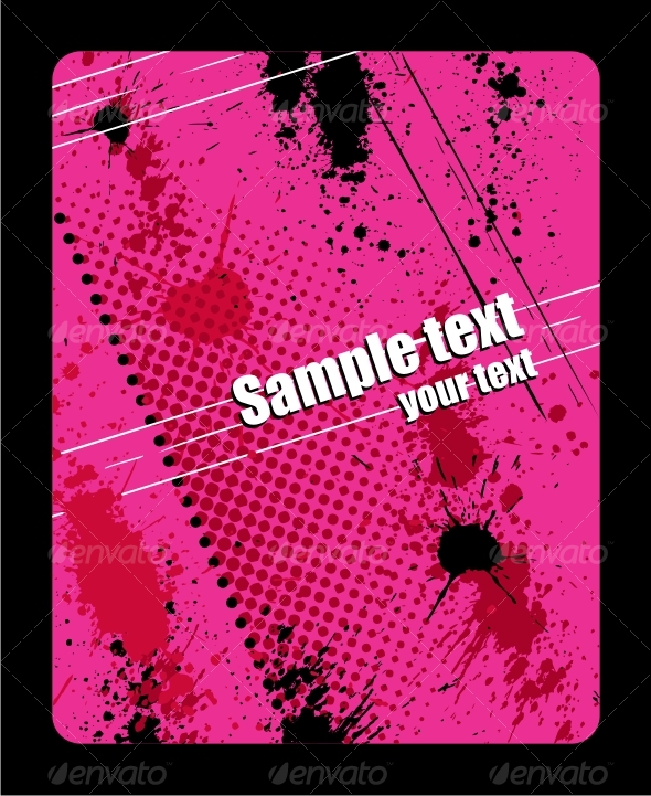 Abstract background. Grunge banner. - Backgrounds Decorative