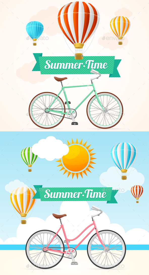 Summer Card - Travel Conceptual
