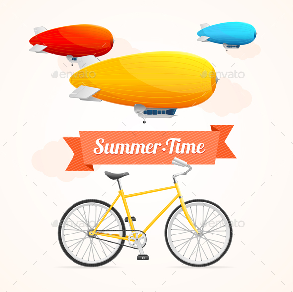 Summer Card - Travel Conceptual